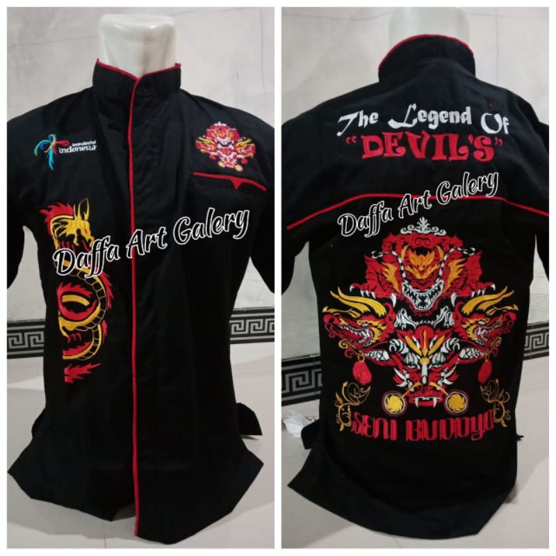 baju bordir. baju murah. baju devil. baju barongan. baju reog. baju bordir. baju bordir devil