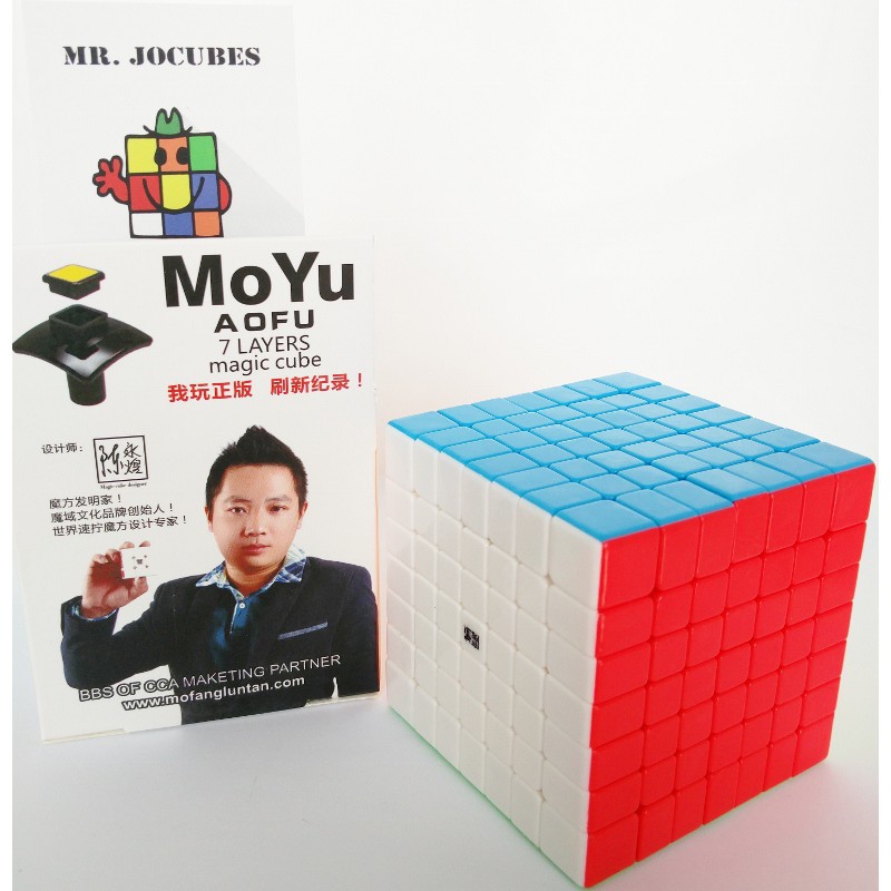 Rubik 7x7 Moyu Yufu Aofu GTS stickerless