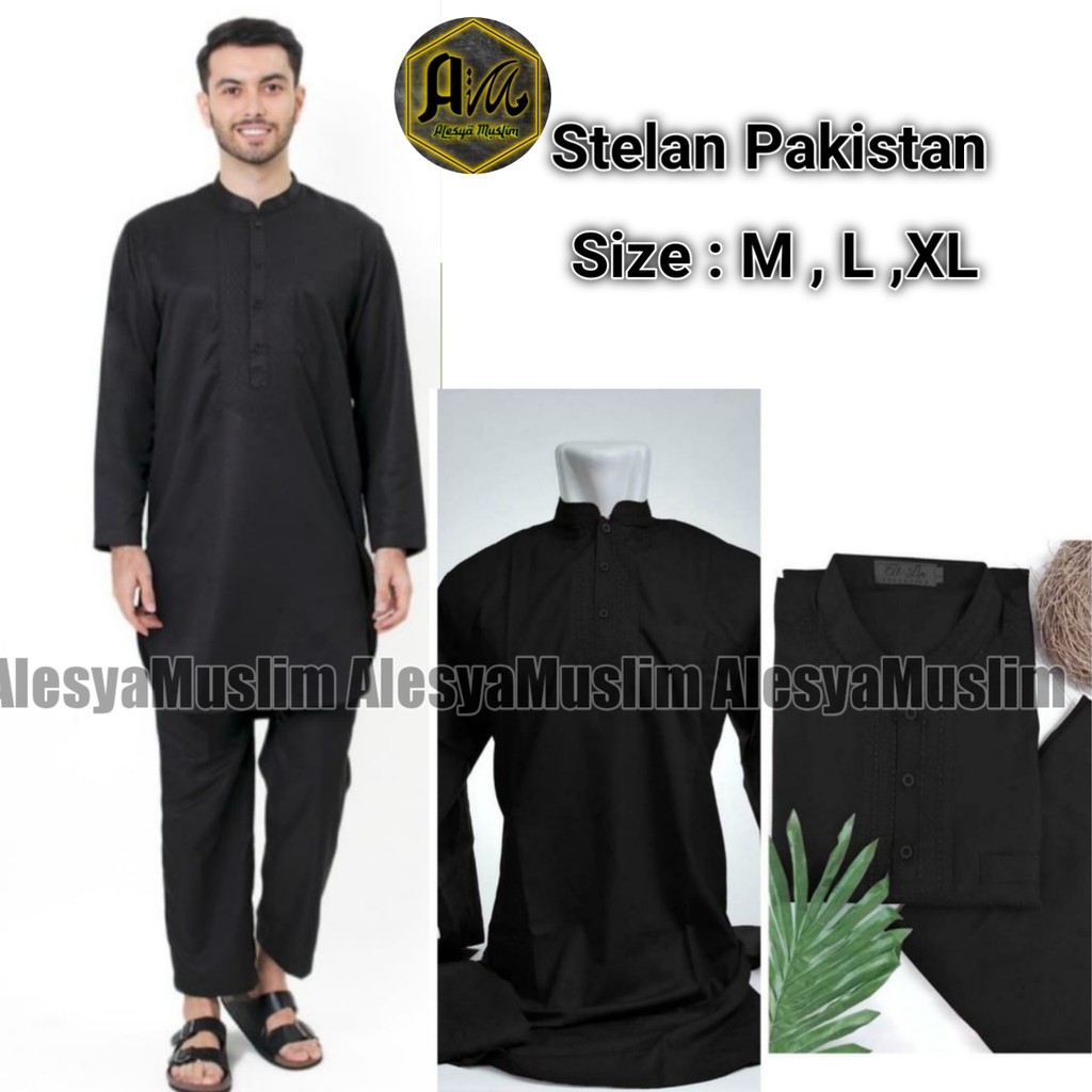 BAJU STELAN PAKISTAN/BAHAN KATUN DOBBY DAN BISA BAYAR DITEMPAT/COD