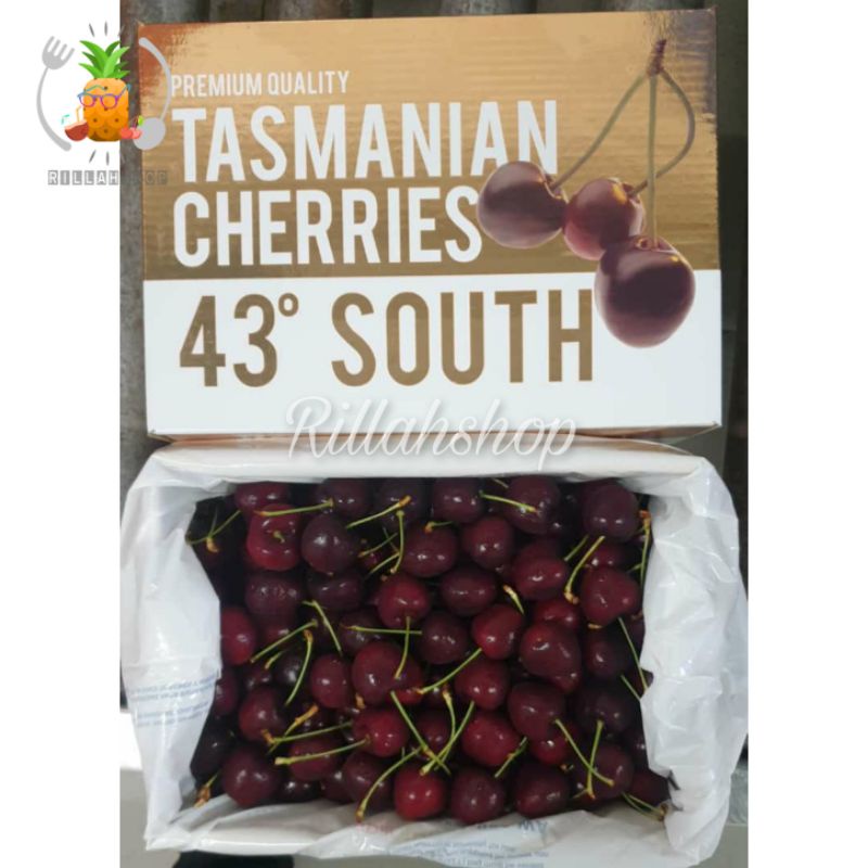 

Cherry Tasmania Box - Tasmanian Cherries 32-34 Box