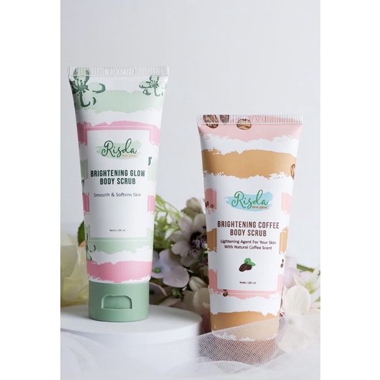 RISDA SKIN GLOW BRIGHTENING BODY SCRUB [ RSD ORIGINAL ]