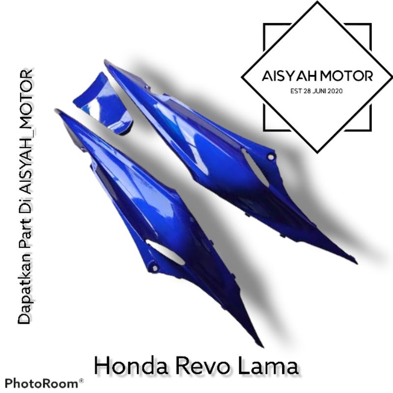 Bodi Honda Revo Lama Warna Biru Tahun 2008