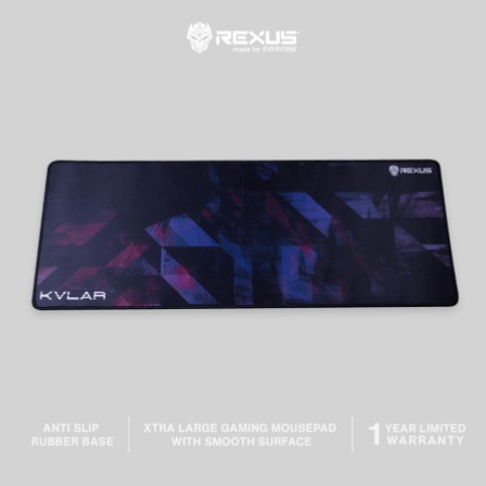 Mouse pad Gaming Rexus rubber extended XXL 80x30cm waterproof speed Kvlar T10 - alas Mousepad XL