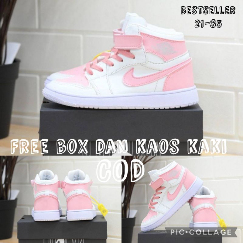 sepatu anak perempuan jordan/sepatu jordan anak perempuan/sepatu anak jordan kids