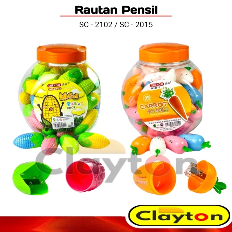 

Rautan Pensil Tabung Lucu / Serutan Karakter Tabung / Rautan Bentuk Lucu