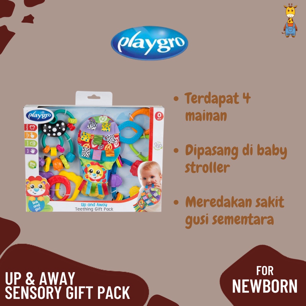 Playgro Up&amp;Away Sensory Gift Pack