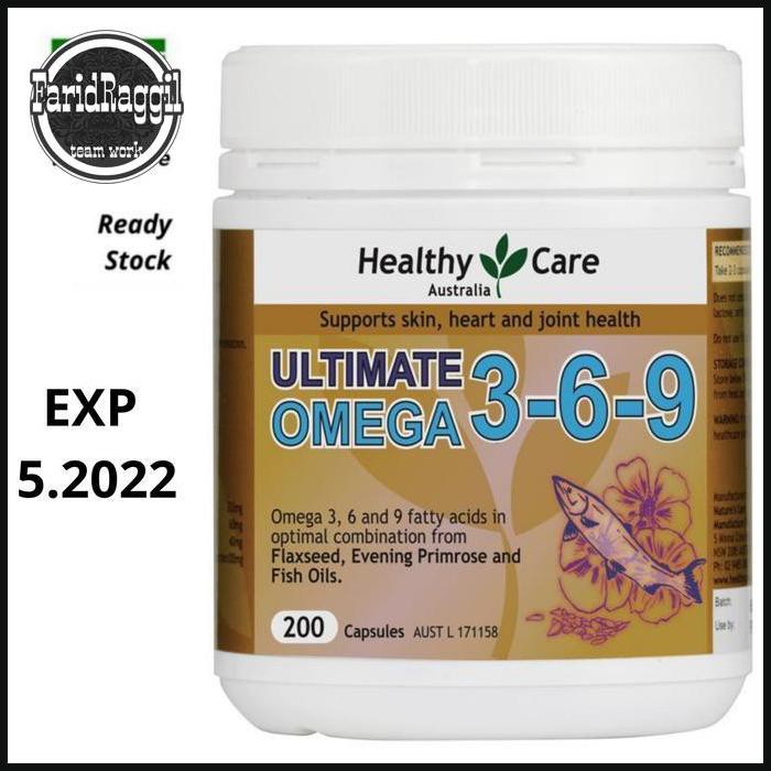 Healthy Care Omega 369 - 200 caps