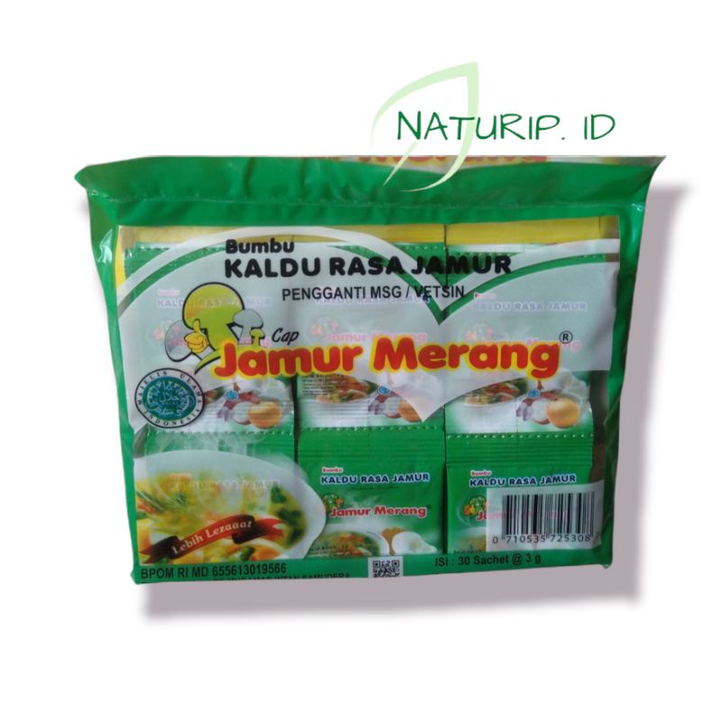 

Kaldu Jamur 1Pack isi 30 sachet