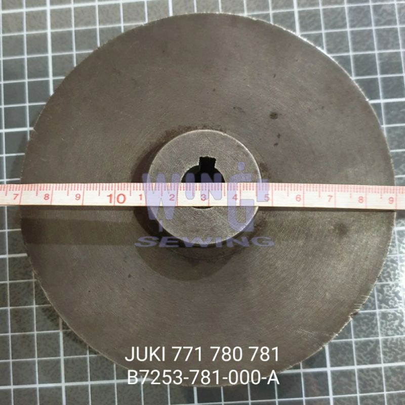 JUKI 771 780 781 Pulley Poly Poli Dinamo Mesin Lubang Kancing Industri