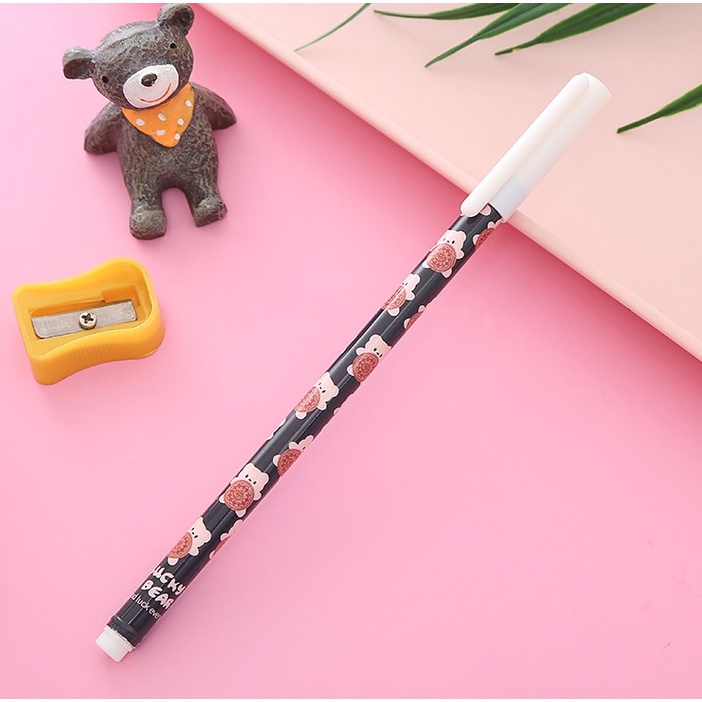 A125 BALLPOINT BERUANG disney pulpen tinta biru hitam lucu imut atk alat tulis kantor buku pensil penghapus tipe tip x spidol highlighter surat remaja kertas menggambar sekolah perlengkapan cute murah penggaris aksesories aksesoris stationery plastik bear