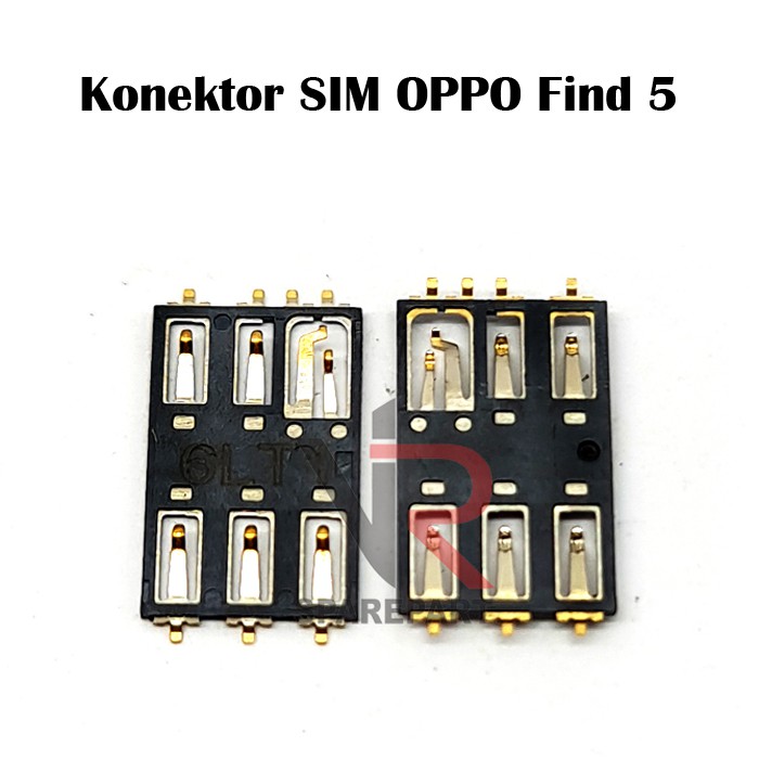 CONNECTOR SIM OPPO FIND 5 / R827 KONEKTOR SIM CARD