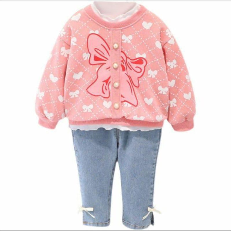 baju setelan anak perempuan baju anak import baju korea