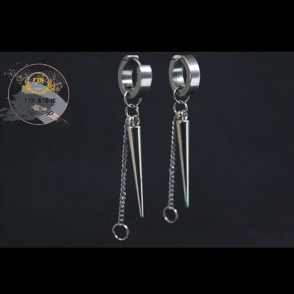 IP-AD anting jepit dan tindik style Korea / anting tindik Korea / anting jepit Korea