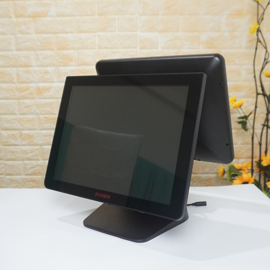KASSEN TCP-669 WINDOWS MESIN KASIR TOUCHSCREEN + DUAL DISPLAY 15&quot; 8GB