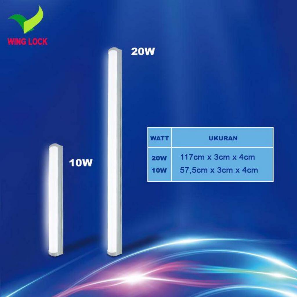 LAMPU LED T8 60cm 10watt PUTIH LAMPU T8 10 WATT LED LAMPU LED T8 10W PUTIH