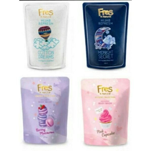 BODY WASH FRES &amp; natural 450ml