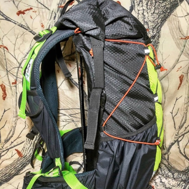 Tas gunung merk shelter prau Backpack Ultralight tas gunung punggung type zprau flex G2 kapasitas 36 liter