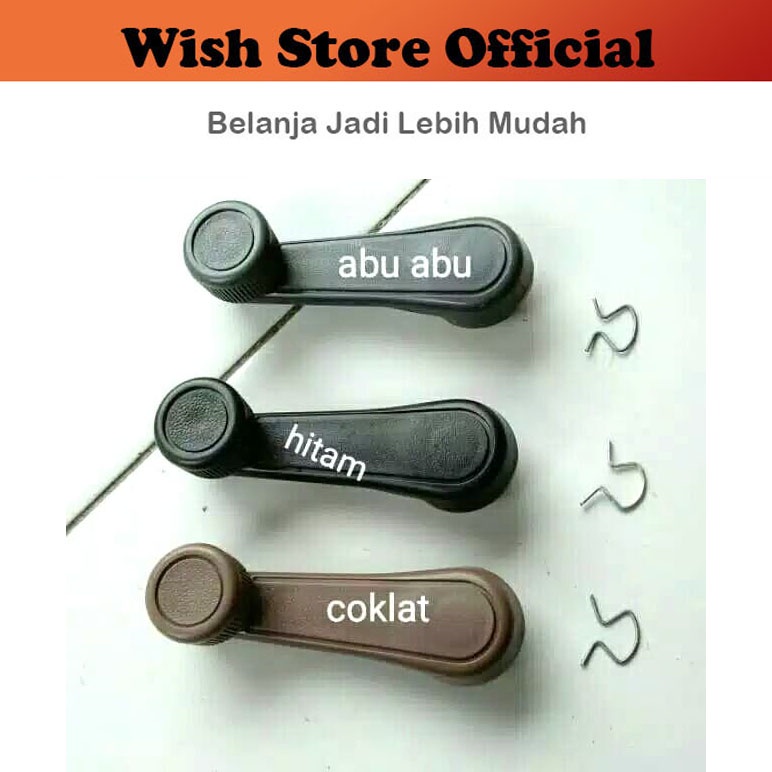 Putaran Kaca / Handle Handel Window Regulator Engkolan Mobil / Suzuki Universal Carry Extra Katana J