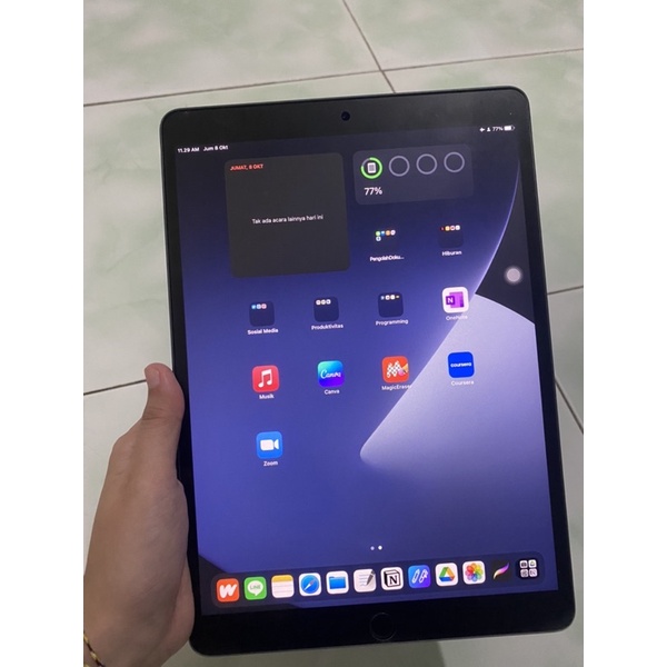 Ipad Air 3 Second 64GB With Apple Pencil Gen 1 Wifi Only Original Fullset Mulus Space Grey