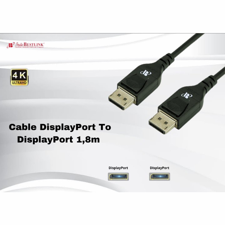 KABEL DISPLAY PORT TO DISPLAY PORT