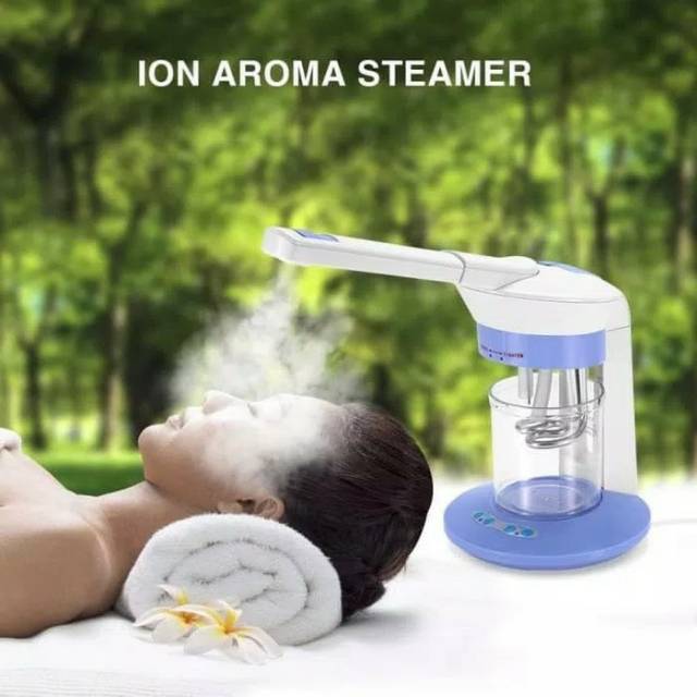 portable hot steamer uap facial ion ozone uv sterilizer