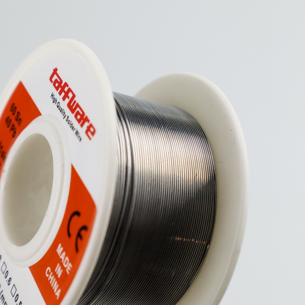 Taffware Kawat Timah Solder Sn60/Pb40 0.4mm 50gr