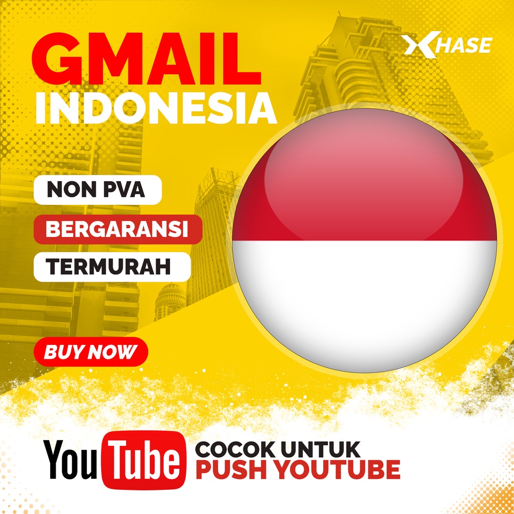 GMAIL FRESH INDONESIA NON PVA