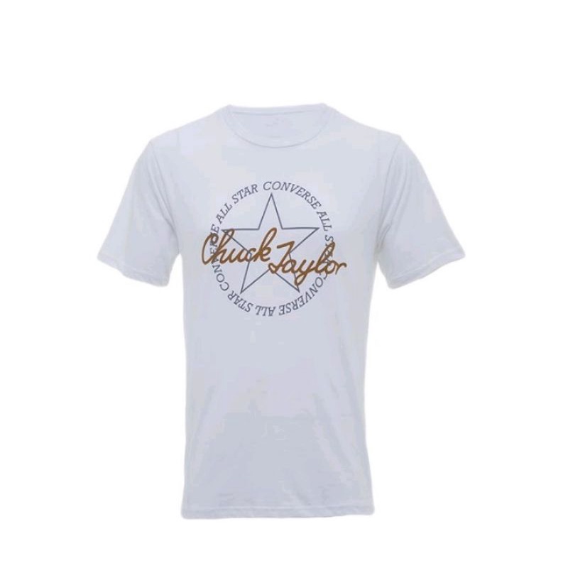 Tshirt Converse Deconstructed White