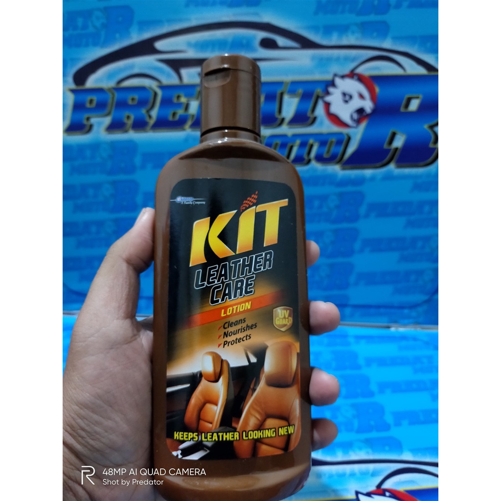 DETAILING PEMBERSIH INTERIOR MOBIL JOK PLAFON TAHAN LAMA KIT LEATHER CARE 275ML