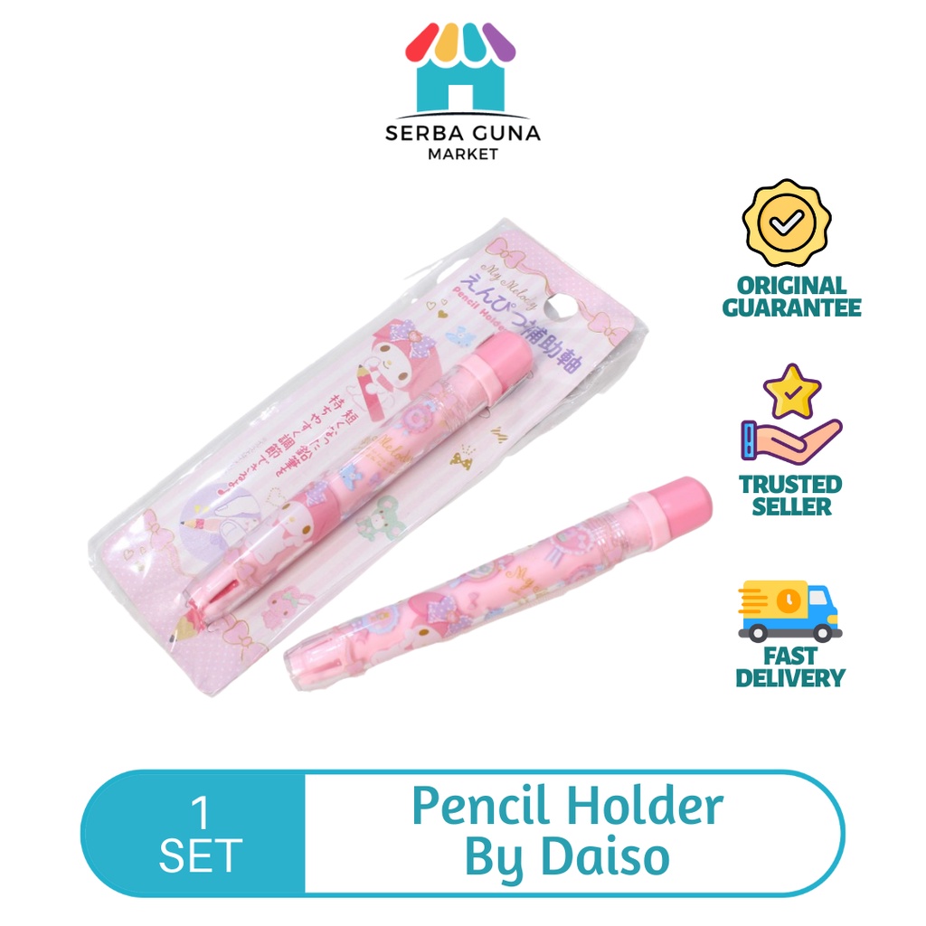 Pencil Holder Original Daiso Japan - Pelindung Pensil