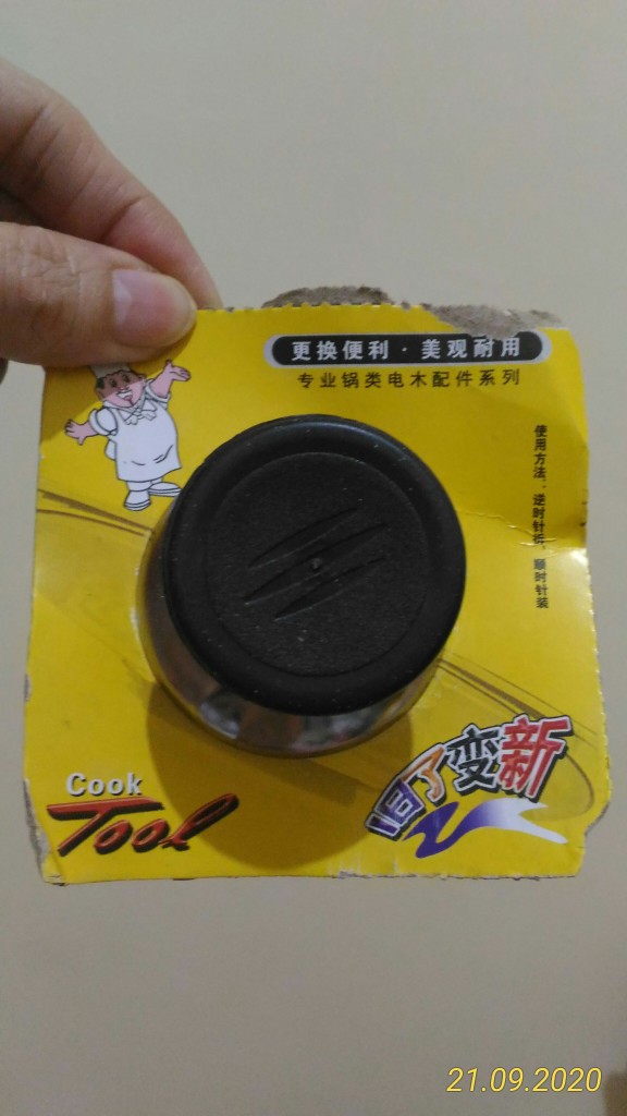 Tutup  Panci Dengan Pegangan