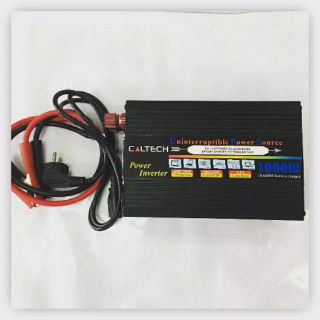 Inverter UPS Caltech 1000 Watt Dari DC ke AC