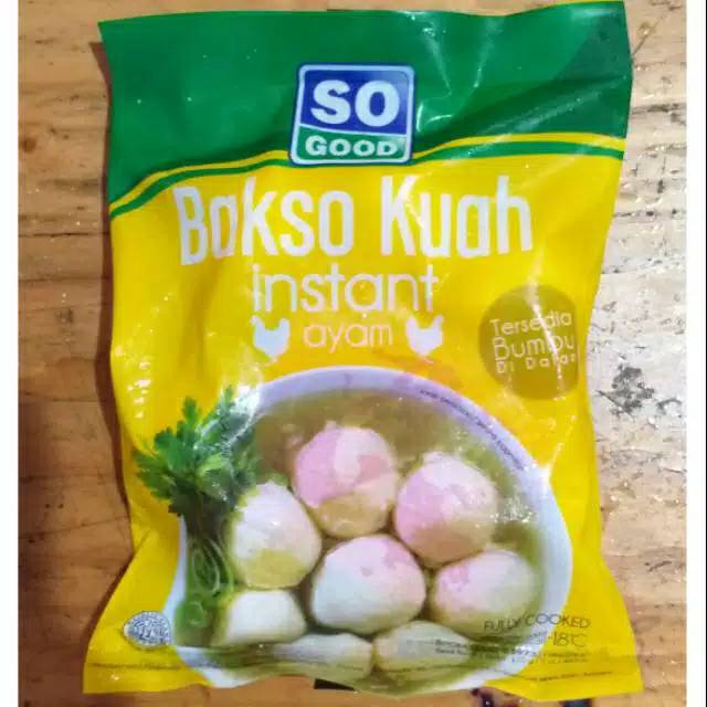 

So good baso ayam kuah isi 8s