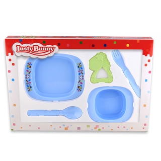 Lusty Bunny Feeding Set | Paket Alat Makan Bayi