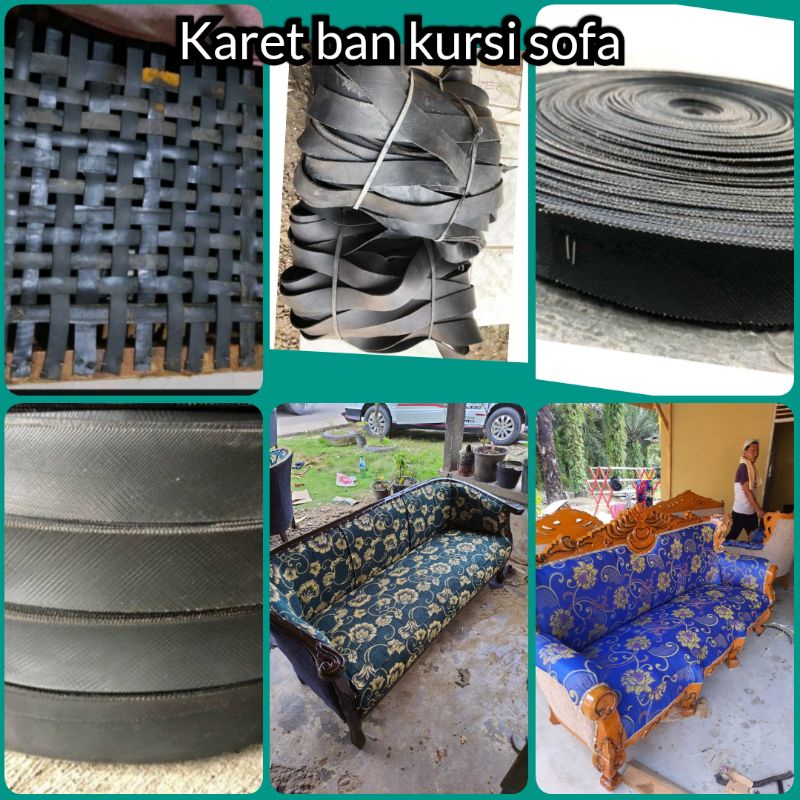 Karet Kursi Sofa Per 3 meter // Karet Sofa Kursi // Karet Ban Meteran Kursi