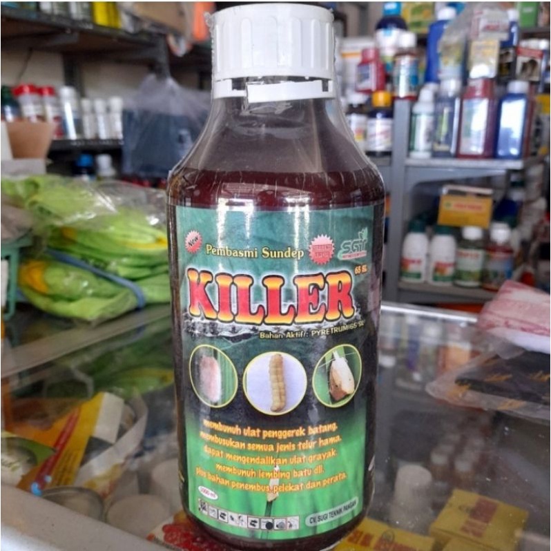 killer 65sl pembasmi hama sundep ulat grayak penggerek batang