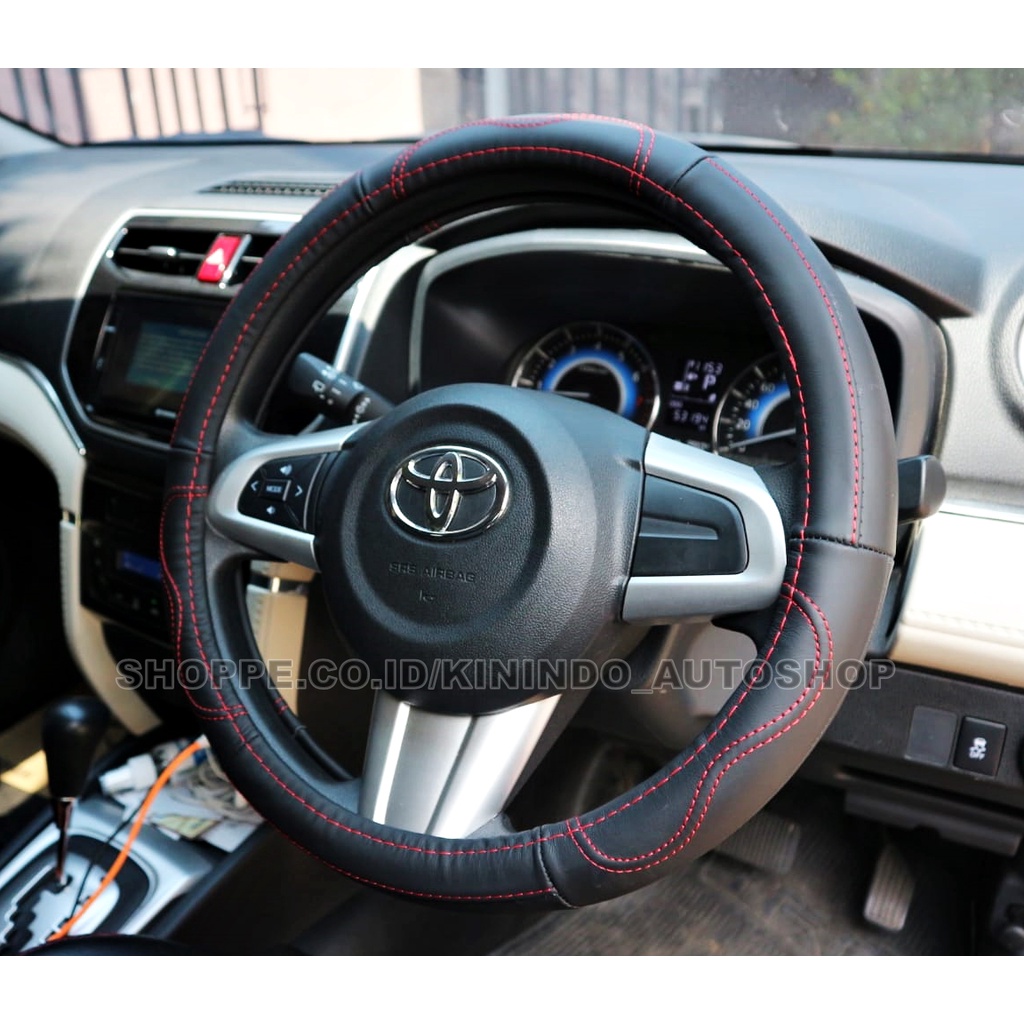 Diskont Sarung Stir / Cover Stir Kulit Asli I-Precision Toyota Innova Reborn