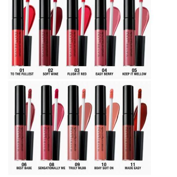 TERLARIS.. Maybelline Sensational Liquid Matte Lip Tint 