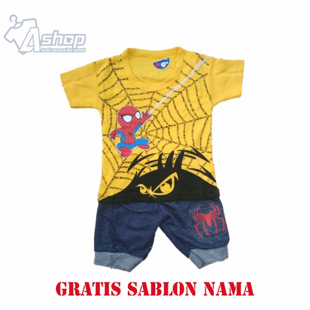 Baju Anak Spiderman