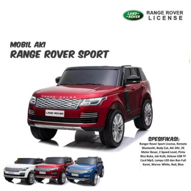 Mobil-Mobilan Aki Range Rover Sport RR-999 24 Volt Paint