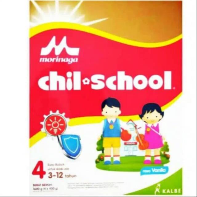 MORINAGA Chil School Susu Vanilla 1600gr