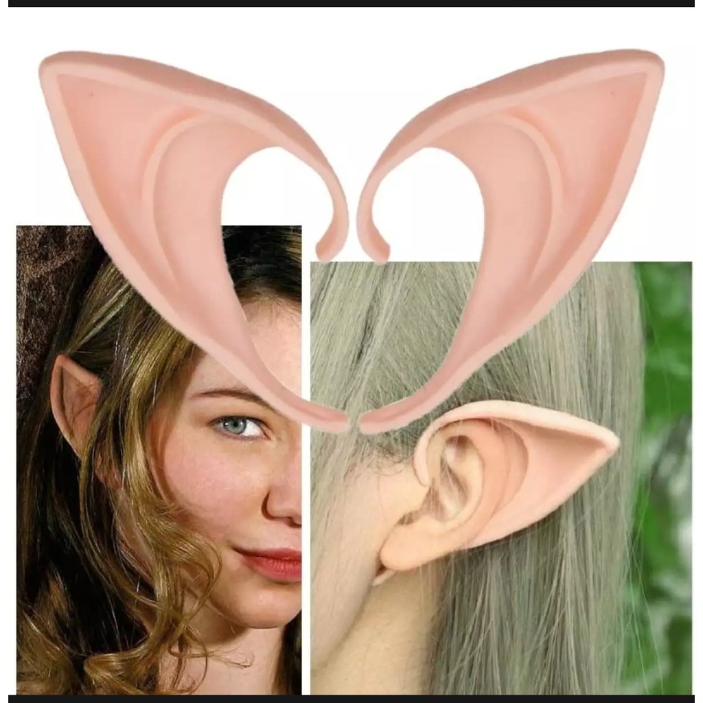 RCS✅ 2pcs Telinga palsu elf ear kuping palsu