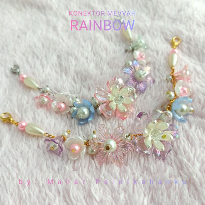 KONEKTOR MASKER MUTIARA RANTAI - TALI MASKER - CONNECTOR MASK RANTAI MUTIARA - KONEKTOR MASKER MURAH