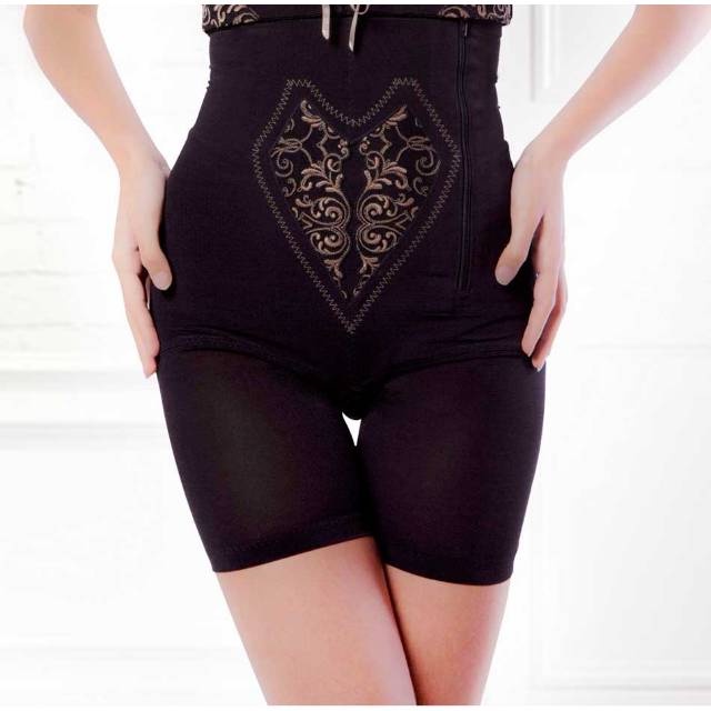 FIORI MAGIC Slim Girdle 02 Black | Celana Pelangsing | Celana Pengencang Perut Paha