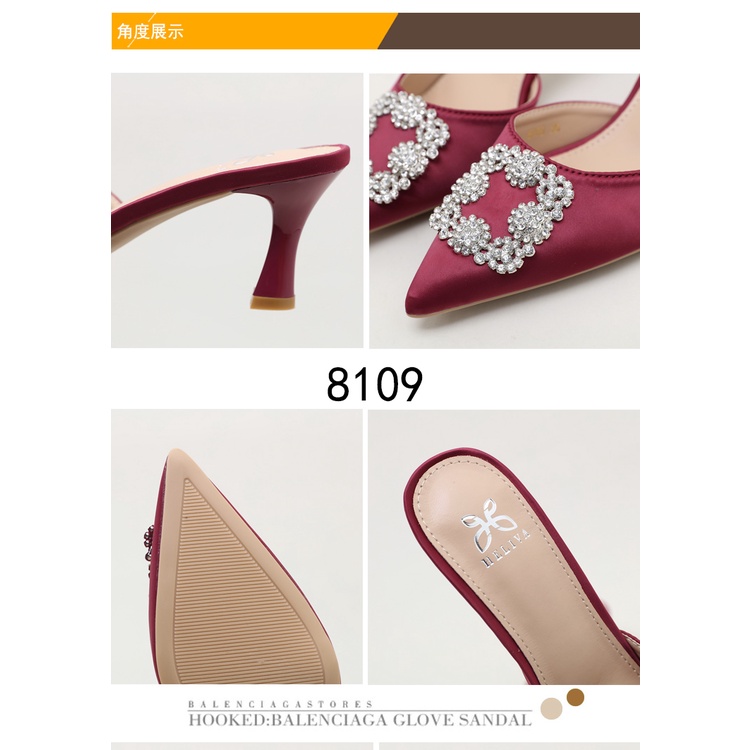 HELIVA Jasmine Sepatu Hak Tinggi 6cm Wanita 8109