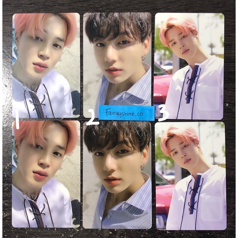 Photocard pc dicon bts jimin selca pink jungkook glowing jk glow no 5 official sharing dicon