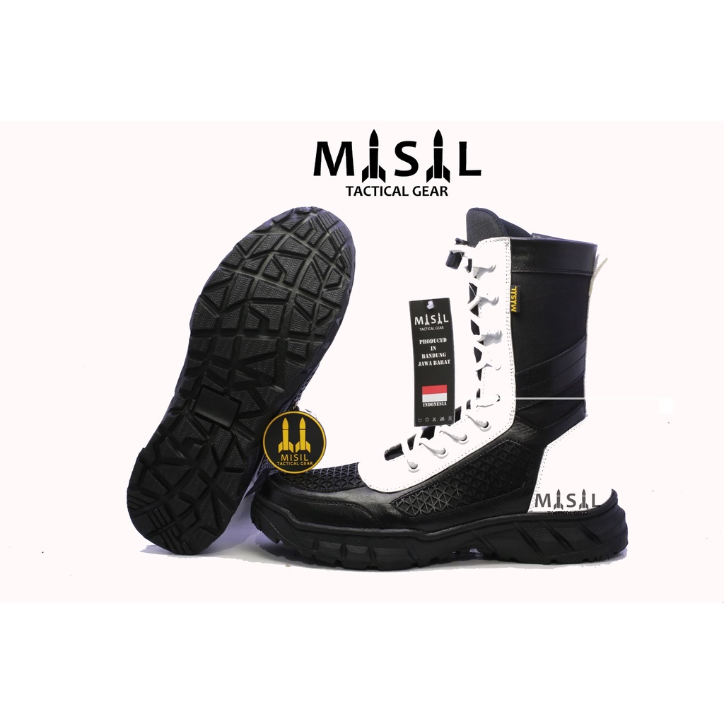 SEPATU PDL PROVOS POLRI / POLISI SATPAM / SECURITY ASLI BUKAN BOA PARABELLUM ORIGINAL MISIL TACITICA