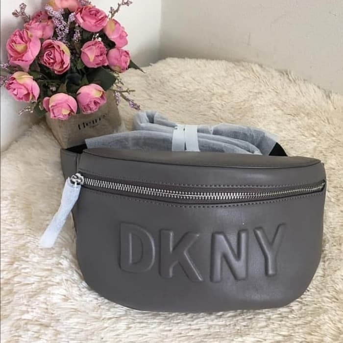 DKNY Bumbag Grey Tas Slempang Wanita Cewe