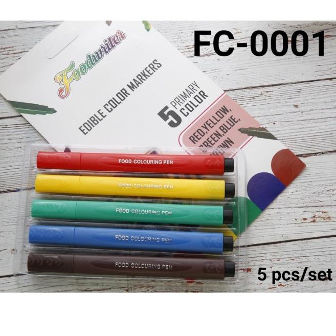 

FC-1 Edible pen foodwriter edible color pen pen makanan H01W