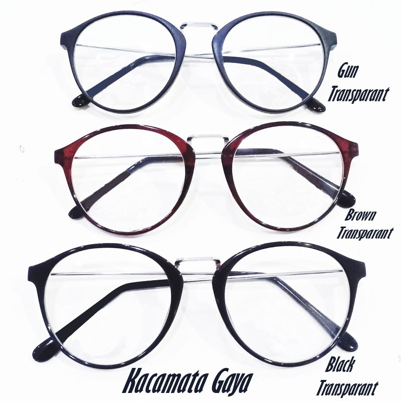 PROMOOO!!Kacamata Gaya/Kacamata Unisex/Pria dan wanita/Fashion/Frame keren/Lensa anti UV/nastushaa